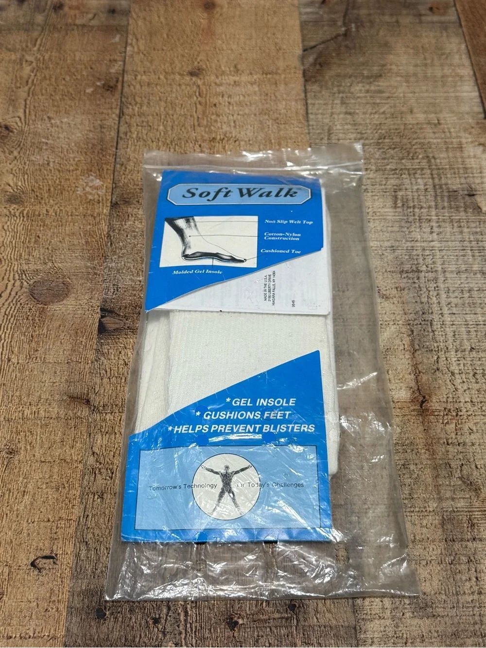 Silipos Soft Walk Gel Socks Washable Reusable One Size Nwt